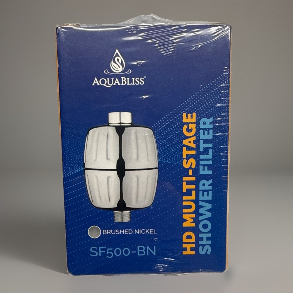AquaBliss HD Shower Filter - #1 HEAVY DUTY Multi-Stage Shower Filter (SF500-BN)
